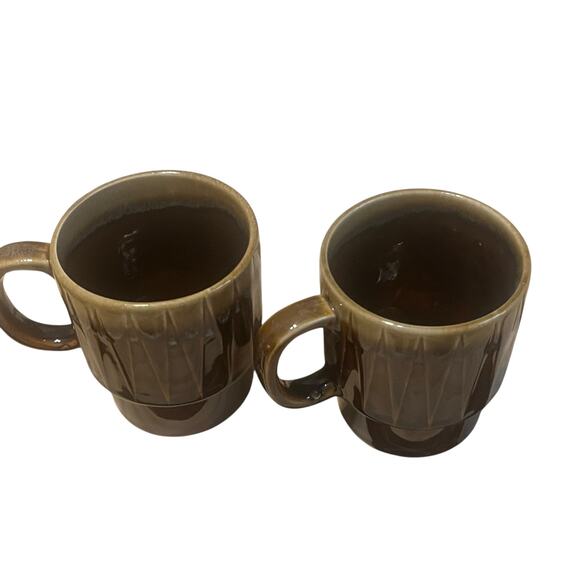 Vintage Japan MCM Coffee Tea Cup Set - Picture 1 of 4